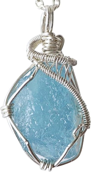 Designs by Nature Gems Raw Birthstone Necklace Sterling Silver, Statement Pendant Necklace Handmade Necklaces For Women, Unique Jewelry Gift Birthday Gifts For Women, Mothers Day Gift