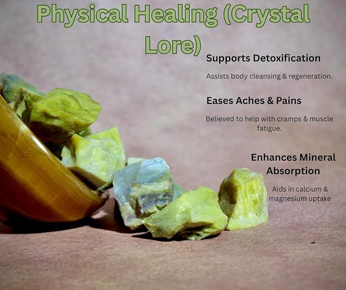 Large 1.25-2.0” Natural Serpentine Raw Crystals Stones for Meditation, Chakra, Reiki, Crystal Grid, Energy Work, Wire Wrapping, Tumbling & Spiritual Home Decor