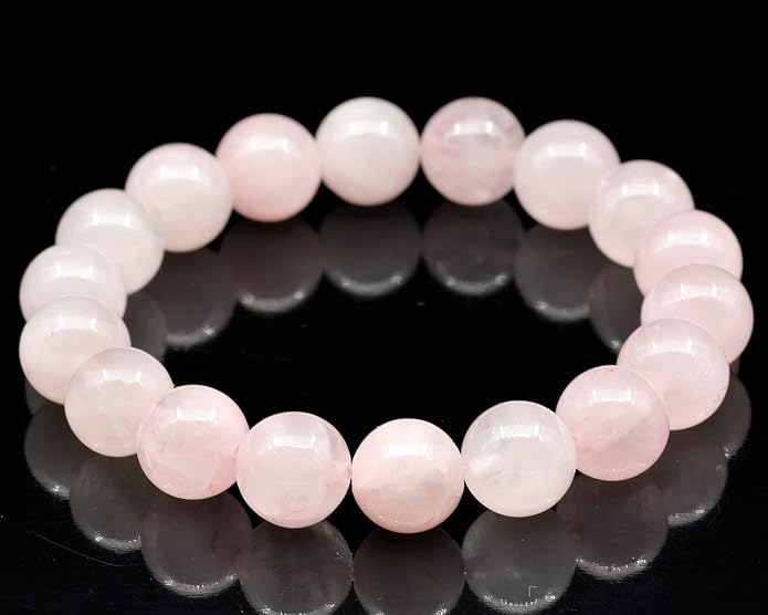 Natural Gemstone Beaded Stretch Bracelet for Men & Women | Handmade 8mm Stone Jewelry | Zodiac Chakra Elastic Bracelet | Meaningful Gift Collection