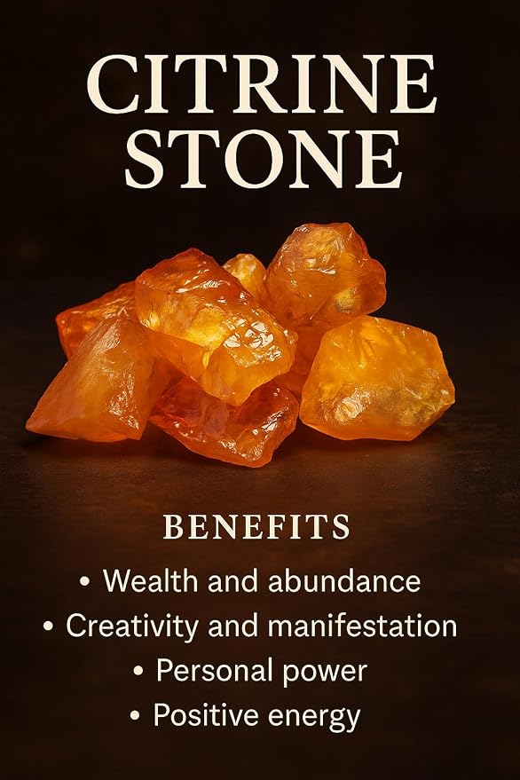 Large 1.25-2.0” Natural Citrine Raw Crystals Stones for Meditation, Chakra, Reiki, Crystal Grid, Energy Work, Wire Wrapping, Tumbling & Spiritual Home Decor
