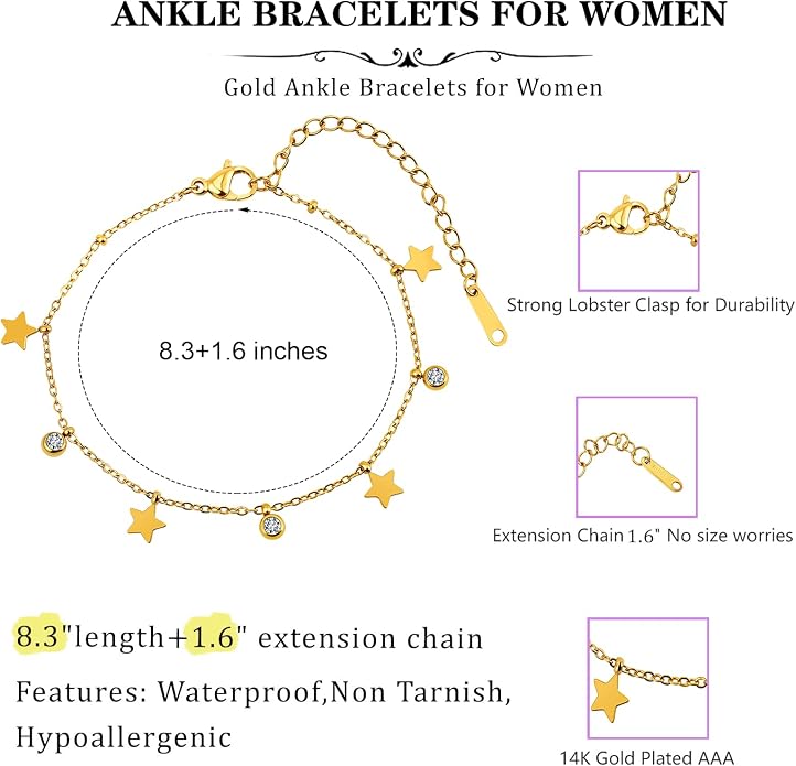 Summer Beach & Office Anklet for Women Stylish Unique Design