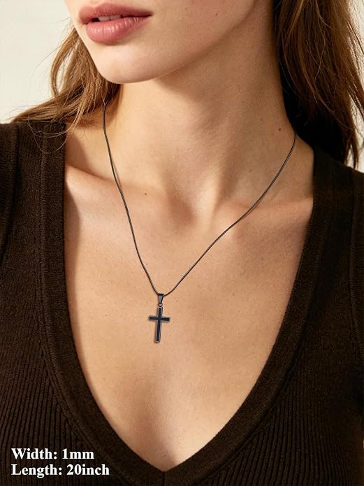 U7 Snake Necklace for Women 14K Gold Plated/Silver/Rose Gold/Black Chain Necklace Hypoallergenic, Stainless Steel Tiny Snake Chain Necklace 1/1.2/1.5/2MM, 14-30" Adjustable Minimalist Gift