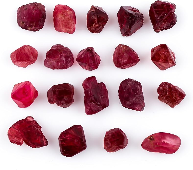 30cts, Wholesale Natural Raw Gemstones, Bulk Rough Stones Lot, Loose Crystal Supplies for Jewelry Making, Untreated Assorted Rough, Chakra Healing Crystals, Gem Collection