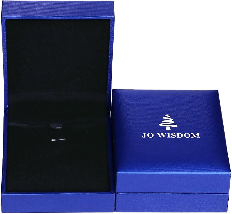 JO WISDOM Women Heart Necklace,925 Sterling Silver Tree of Life Pendant Necklace with 3A Cubic Zirconia Jewelry for Women