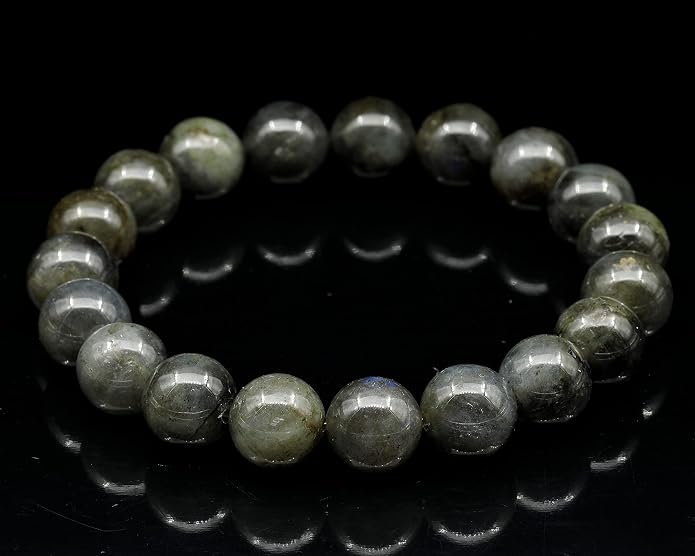 Natural Gemstone Beaded Stretch Bracelet for Men & Women | Handmade 8mm Stone Jewelry | Zodiac Chakra Elastic Bracelet | Meaningful Gift Collection