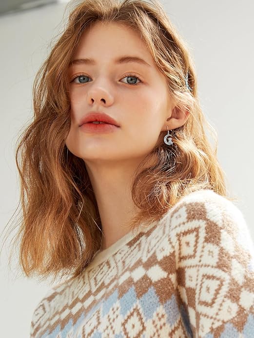 Animal/Leaf/Gothic Dangle Earrings 925 Sterling Silver Animal/Leaf/Gothic Dangle Drop Earrings Easter/Halloween/Christmas Jewelry Gifts for Women Her