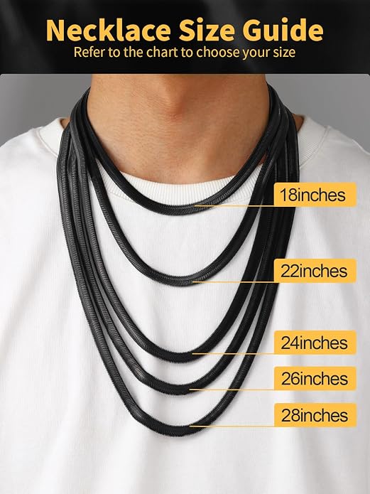 U7 Cuban Link Chain for Men Women Stainless Steel Curb Necklace, 7/9/12/15 MM Chunky Chain Silver/Gold/Black Mens Hip Hop Jewelry 18''-30''