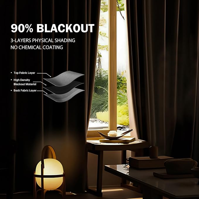 Room Divider Ceiling Mounted Curtains Track Sets Extra Wide Blackout Curtain Flexible Tracks for Bedroom Privacy Partition Separator, 1Panel Light Grey Drape and White Rail, W12.5 x H10ft