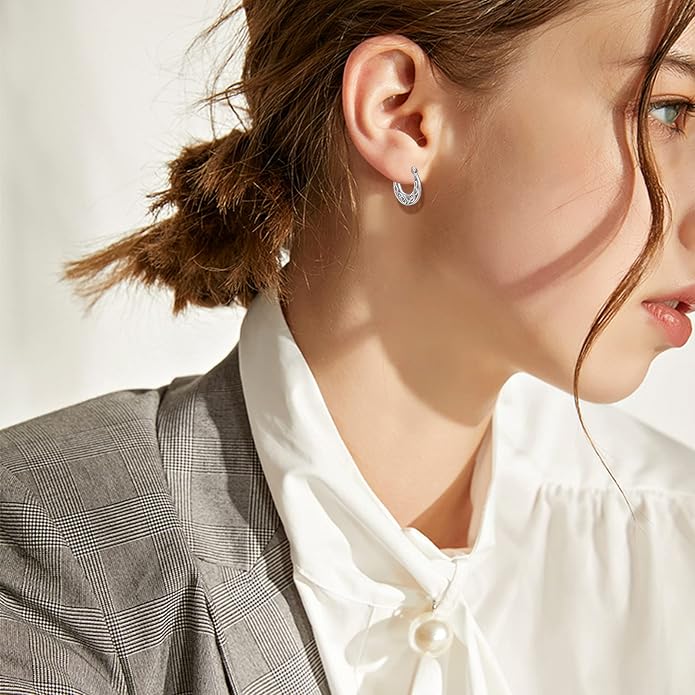 Cute Animal Leverback Earring 925 Sterling Silver Summer Bohemia Beach Theme Earrings for Women
