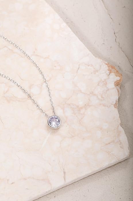 S.Leaf Gold Dainty Pendant Necklaces for Women Sterling Silver Gold Plated Layered Horizontal Vertical Bar Star Starburst Moon Cubic Zirconia Lariat Necklace for Women Trendy Gifts