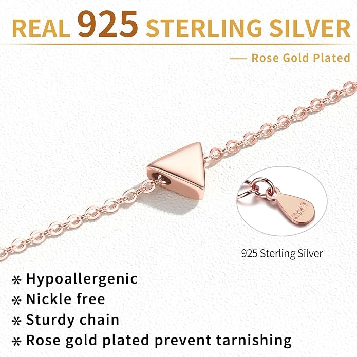 ChicSilver 925 Sterling Silver Cross/Heart/Butterfly/Star/Moon Necklace for Women, Hypoallergenic Dainty Small Silver Pendant Necklaces (with Gift Box)