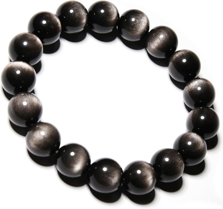 ILLUMINIA 5A Grade Natural Crystal Gemstone Bracelet | Healing Energy Charged Quartz Stone Bead | Handcrafted Stretch Bracelet for Women Men Teens