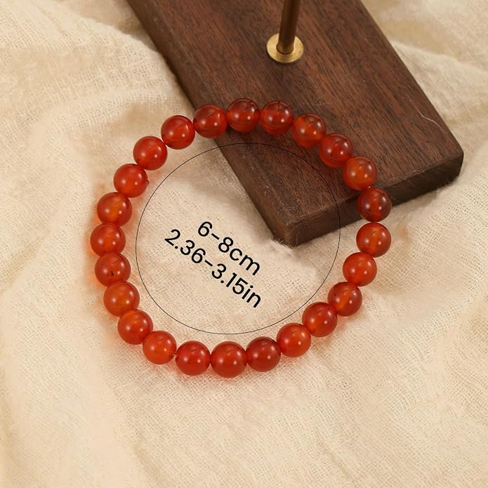 Crystal Vibe - Healing Crystal Bracelet for Women & Men | Natural Gemstone Bead Bracelet | Adjustable Handmade Energy Stone Bracelet | Bracelet for Meditation, Yoga & Daily Wear | Multiple Types