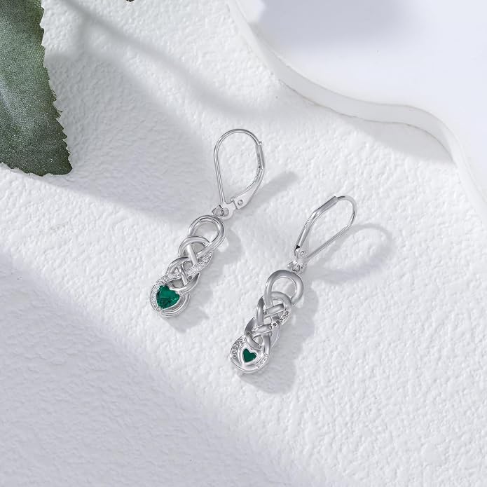 Dorunmo 925 Sterling Silver Western Dangle Earrings for Women Bohemian Earrings Hypoallergenic Christmas Jewelry Gifts for Women