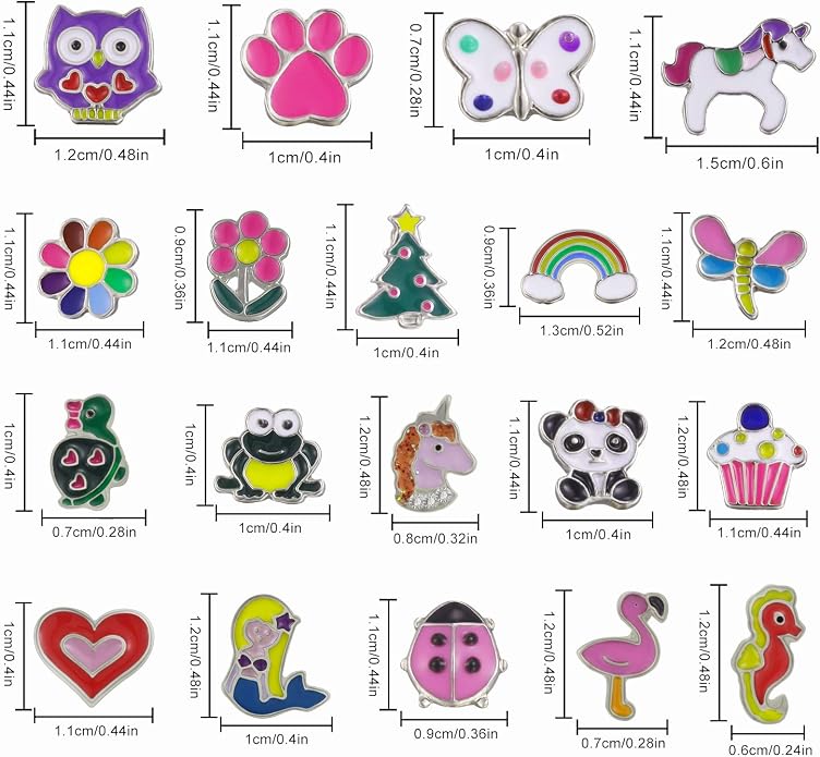 Colorful Charms: 33-Pair Hypoallergenic Earrings for Sensitive Ears with Stainless Steel Post -Assorted Cute Stud Earring Set