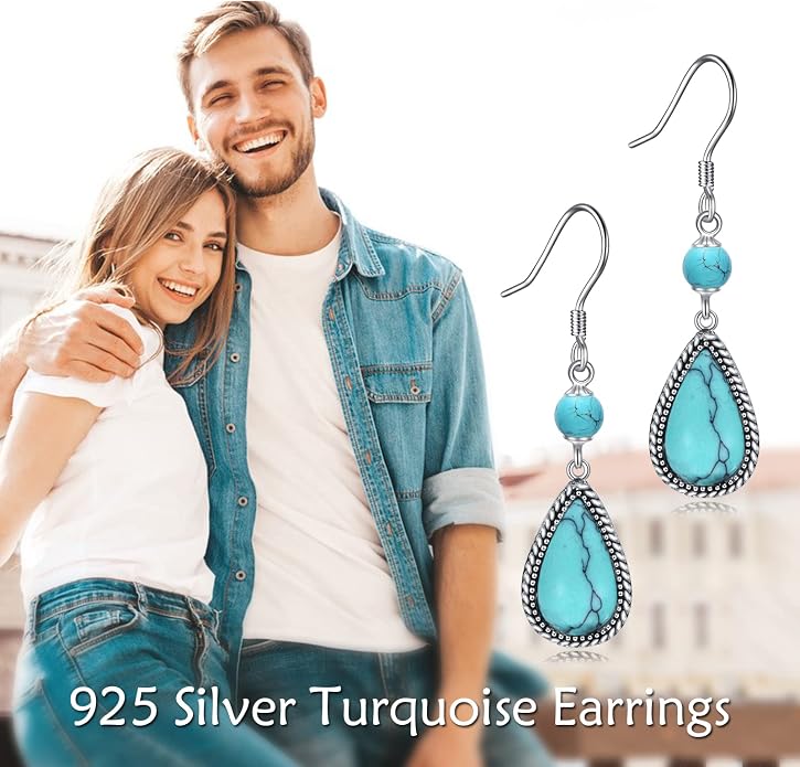 POPLYKE 925 Sterling Silver Tree of Life Dangle Earrings for Women Fashion Abalone Shell Jewelry Gifts for Mom Sister Friend Birthday