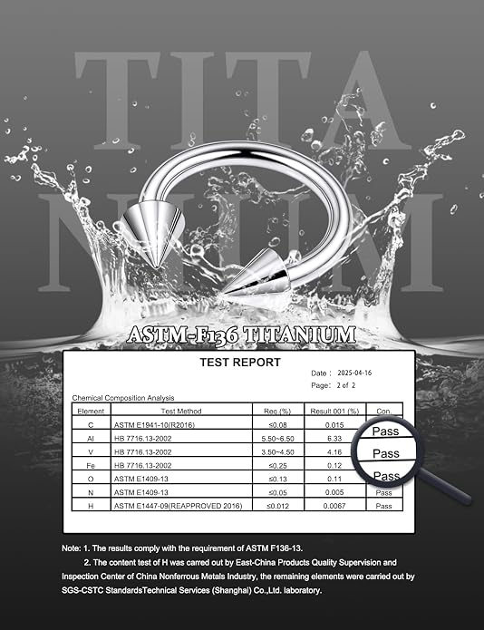20G 18G 16G 14G 12G 8G 6G 4G 2G ASTM F136 Titanium Internal Thread Horseshoe Septum Ring Jewelry Circular Barbell Helix Snug Tragus Rook Daith Cartilage Earring Lip Ring Piercing Jewelry
