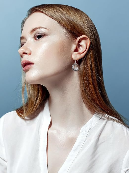 Animal/Leaf/Gothic Dangle Earrings 925 Sterling Silver Animal/Leaf/Gothic Dangle Drop Earrings Easter/Halloween/Christmas Jewelry Gifts for Women Her