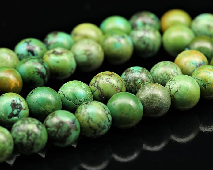 Natural Gemstone Beaded Choker Necklace | 8mm Handmade Adjustable Jewelry for Men & Women | Chakra Balancing Crystal Necklace | Spiritual Gift | Macrame Cord with Extender