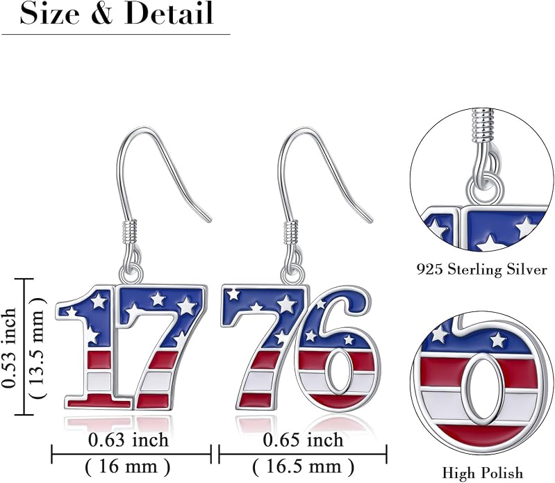 S925 Sterling Silver Trendy Dangle Drop Stud Loops Hoop Earrings for Women Jewelry Cuban Link