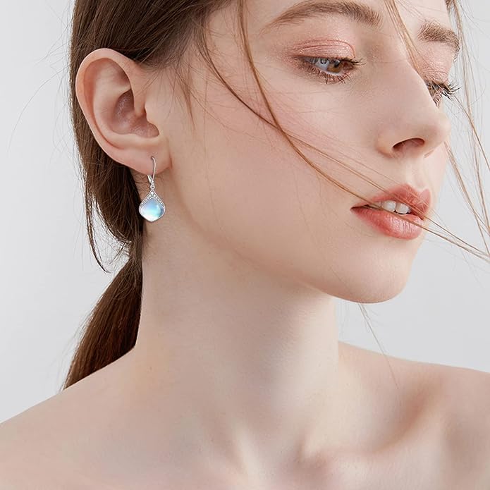 Teardrop Earrings Sterling Silver Filigree Irish Celtic Teardrop Drop Earrings Jewelry Gifts For Women