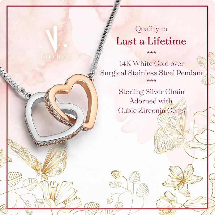 Larvincy Shieldmaiden Necklace - Viking Jewelry For Women, Gift For Wife, Girlfriend, Fiance, Or Soulmate On Mother's Day, Birthday, Or Anniversary