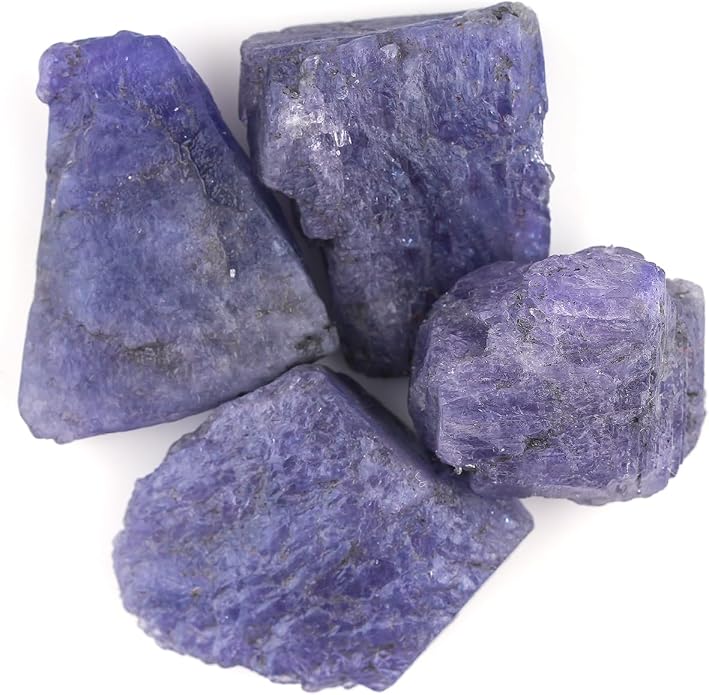 5pcs, Wholesale Raw Natural Gemstones and Crystals, Assorted Rough Stones, Bulk Loose Rock Supplies, DIY Crafts-Jewelry Making, Wire Wrapping, Gem Collection