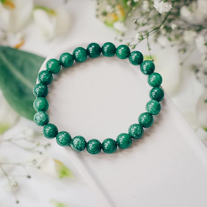 Crystal Vibe - Healing Crystal Bracelet for Women & Men | Natural Gemstone Bead Bracelet | Adjustable Handmade Energy Stone Bracelet | Bracelet for Meditation, Yoga & Daily Wear | Multiple Types