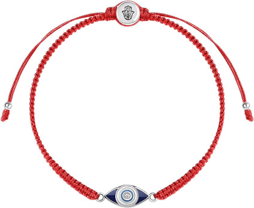 KARMA AND LUCK Adjustable Red String Bracelet, 18K Charm for Women, Handmade in Bali for Luck & Success