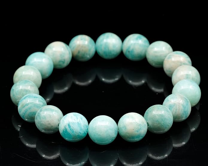 Natural Gemstone Beaded Stretch Bracelet for Men & Women | Handmade 8mm Stone Jewelry | Zodiac Chakra Elastic Bracelet | Meaningful Gift Collection