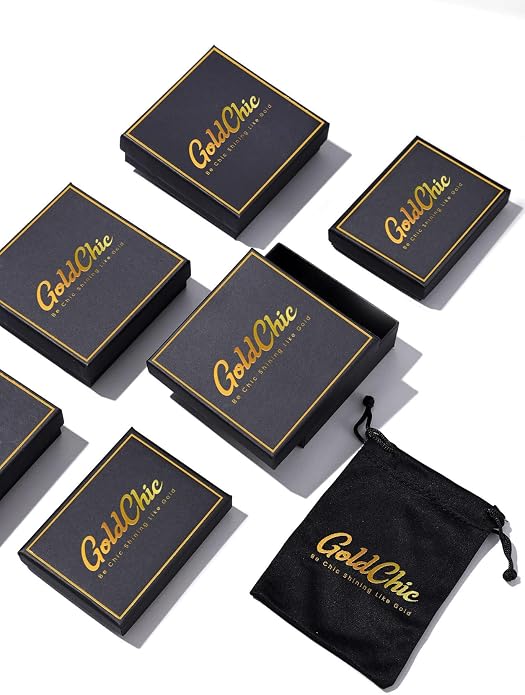 GOLDCHIC JEWELRY Chunky Dome Ring for Women, Stainless Steel Bold Stacking Croissant Statement Ring For Men (Size 7-12, Custom)