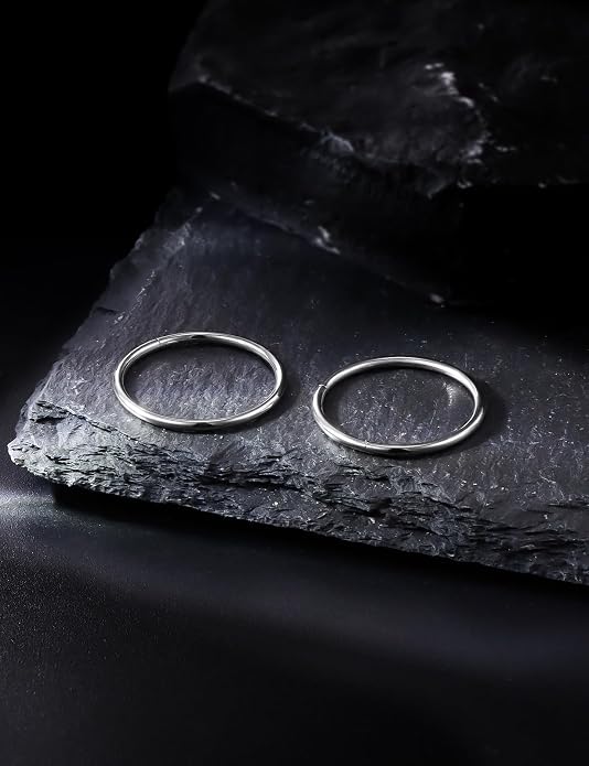 20G 18G 16G 14G 12G 10G 8G 6G 4G 2G Nose Rings Hoops Astm F136 Titanium Clicker Septum Lip Ring Tragus Helix Daith Rook Conch Snug Cartilage Lobe Earrings Hoop Piercing Jewelry For Women Men