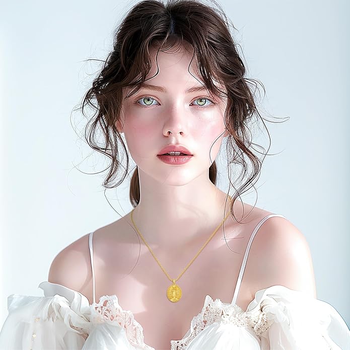 Hecate Wiccan Triple Moon Goddess Necklace Tetragrammaton Nudo De Bruja Plata 925 Original Sterling Silver Cat Moon Pendant Hekate Witch Necklace Amulet Witchy Jewelry Gifts for Women Men