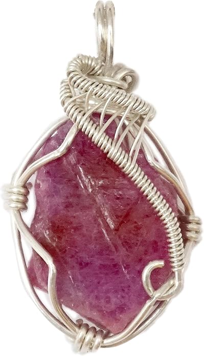 Designs by Nature Gems Raw Birthstone Necklace Sterling Silver, Statement Pendant Necklace Handmade Necklaces For Women, Unique Jewelry Gift Birthday Gifts For Women, Mothers Day Gift