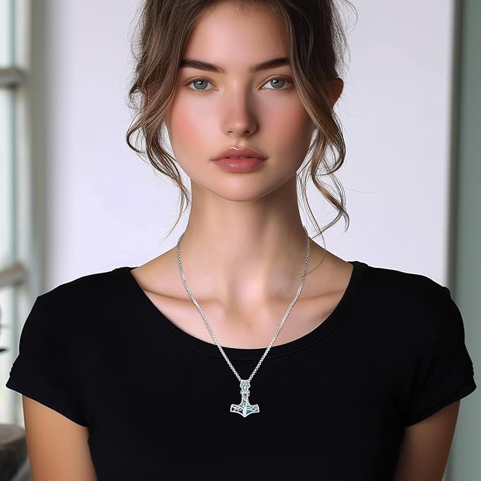 Sterling Silver Tree of Life Necklace for Women Oval Family Tree Necklace Abalone Shell Moonstone Pendant Mother Day Necklace for Mom Tree of Life Jewelry