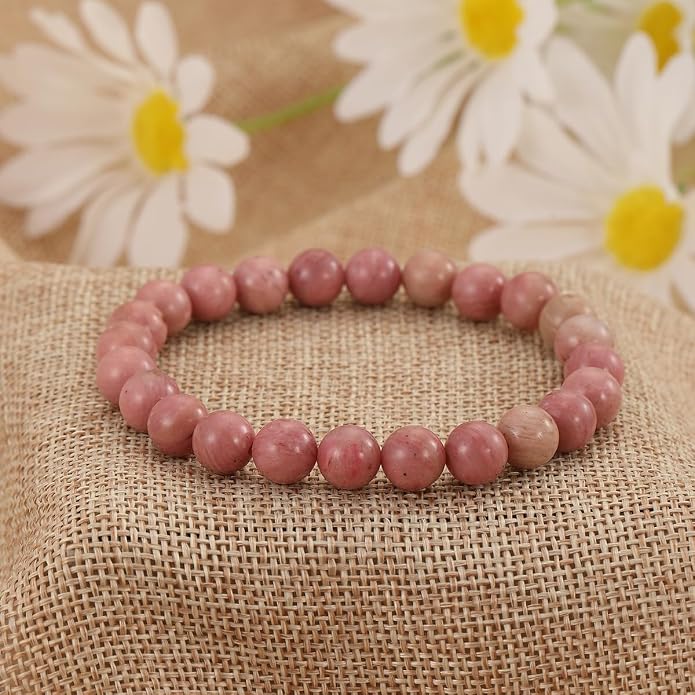 Crystal Vibe - Healing Crystal Bracelet for Women & Men | Natural Gemstone Bead Bracelet | Adjustable Handmade Energy Stone Bracelet | Bracelet for Meditation, Yoga & Daily Wear | Multiple Types