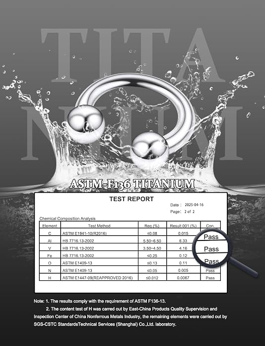 20G 18G 16G 14G 12G 8G 6G 4G 2G ASTM F136 Titanium Internal Thread Horseshoe Septum Ring Jewelry Circular Barbell Helix Snug Tragus Rook Daith Cartilage Earring Lip Ring Piercing Jewelry