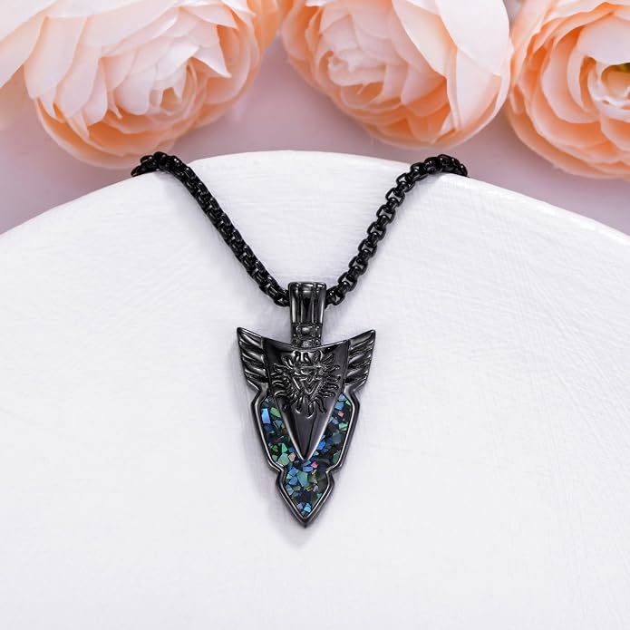 Viking Necklace for Men 925 Sterling Silver Viking Norse Pagan Jewelry Gifts for Women