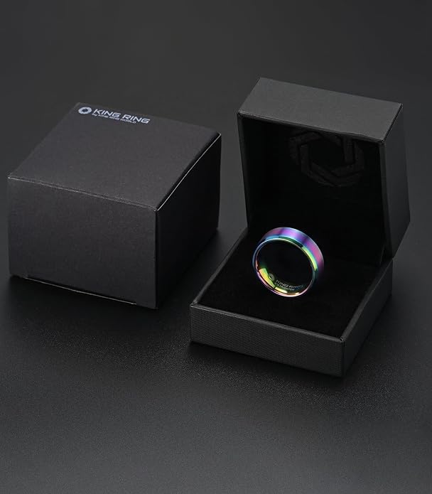 King Ring Tungsten 4/6/8/10mm Rings – Super Polished Matt Finish Tungsten Rings – Designed in USA