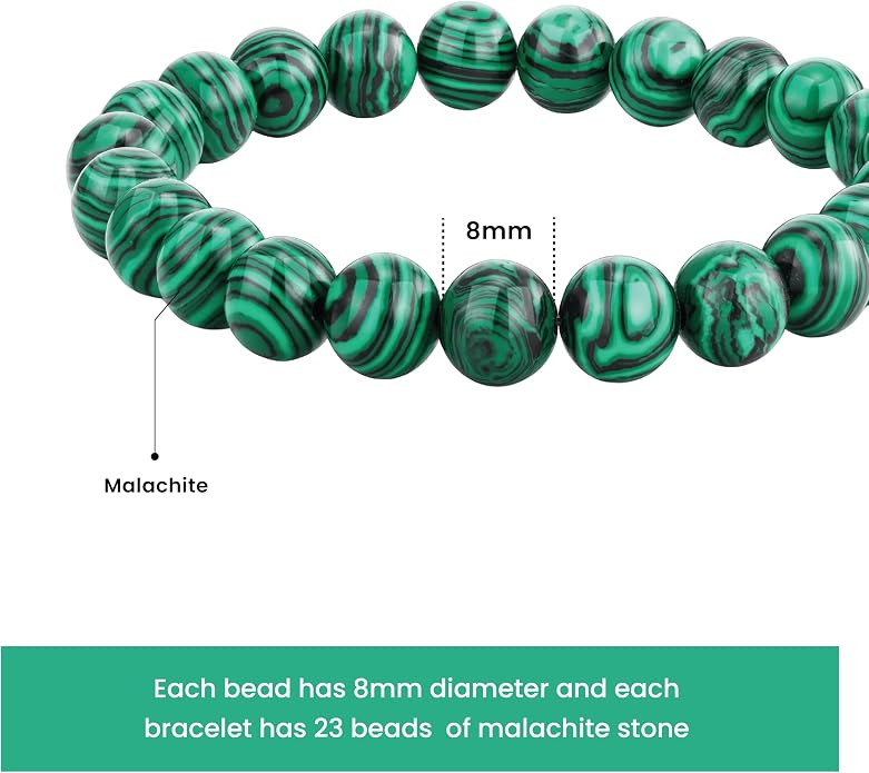 Crystal Vibe - Healing Crystal Bracelet for Women & Men | Natural Gemstone Bead Bracelet | Adjustable Handmade Energy Stone Bracelet | Bracelet for Meditation, Yoga & Daily Wear | Multiple Types
