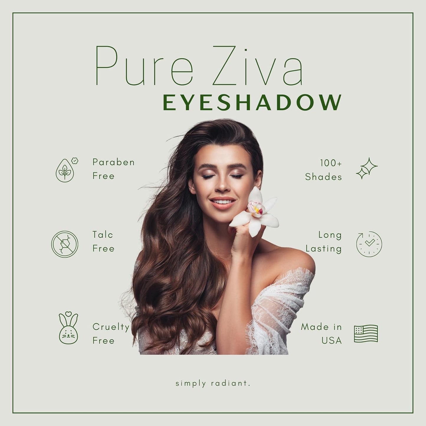 Chocolate Mocha Brown Chestnut Cocoa Single Loose Powder Eyeshadow; Vegan, Talc & Paraben Free