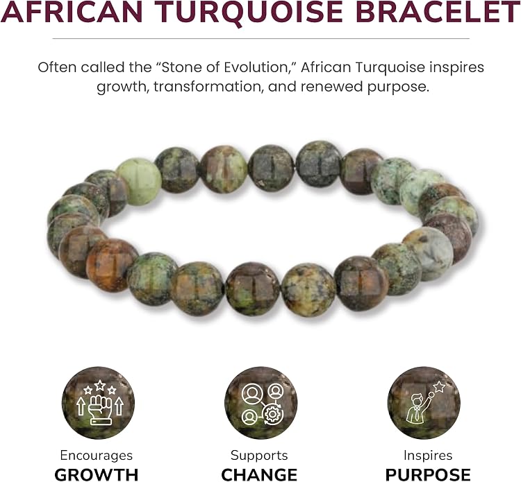 Crystal Vibe - Healing Crystal Bracelet for Women & Men | Natural Gemstone Bead Bracelet | Adjustable Handmade Energy Stone Bracelet | Bracelet for Meditation, Yoga & Daily Wear | Multiple Types