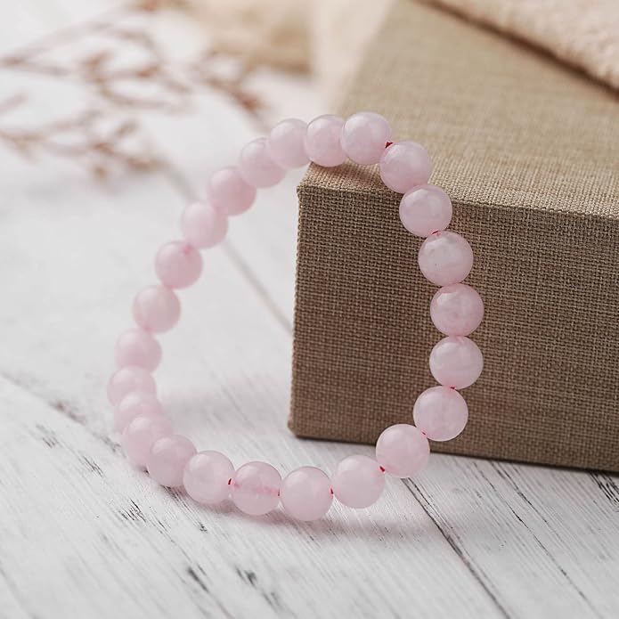 Crystal Vibe - Healing Crystal Bracelet for Women & Men | Natural Gemstone Bead Bracelet | Adjustable Handmade Energy Stone Bracelet | Bracelet for Meditation, Yoga & Daily Wear | Multiple Types