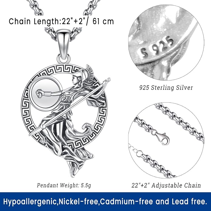Witchy Jewelry for Women Men Nudo De Bruja Plata 925 Original Witches Knot Necklace Tetragrammaton Hecate Necklace Lilith Necklace Pentagram Necklace Cat Necklace Triple Moon Goddess Pendant Necklace
