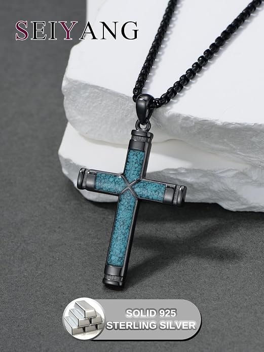 Seiyang Crown of Thorns Necklace 925 Sterling Silver Crown Pendant Amulet Jewelry Gifts (with Gift Box)