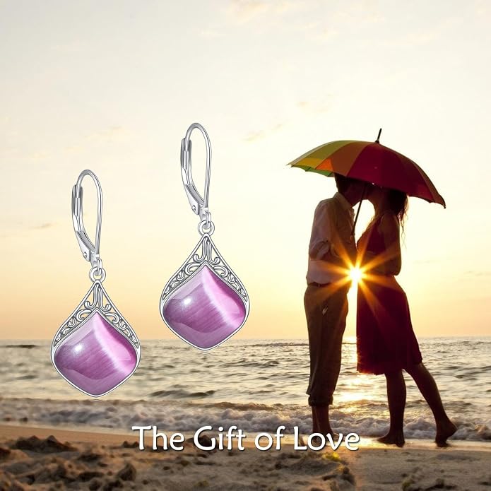 Teardrop Earrings Sterling Silver Filigree Irish Celtic Teardrop Drop Earrings Jewelry Gifts For Women