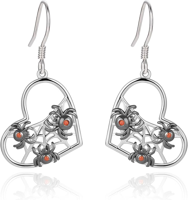 Sterling Silver Abalone Shell Filigree Dangle Drop Earrings Bohemia Jewelry Gift for Women Mother Mom