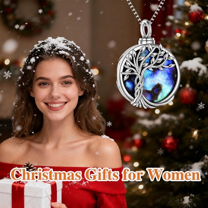 WINNICACA Tree of Life Gifts for Women 925 Sterling Silver Tree of Life Celtic Pendant Necklace Family Irish Jewelry Gifts for Women Wife Girlfriend Anniversary Birthday Gift