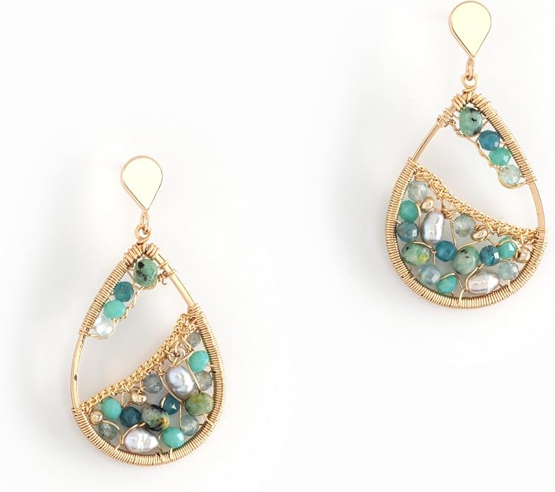 Dangle Bead Earring - Choice of Colors