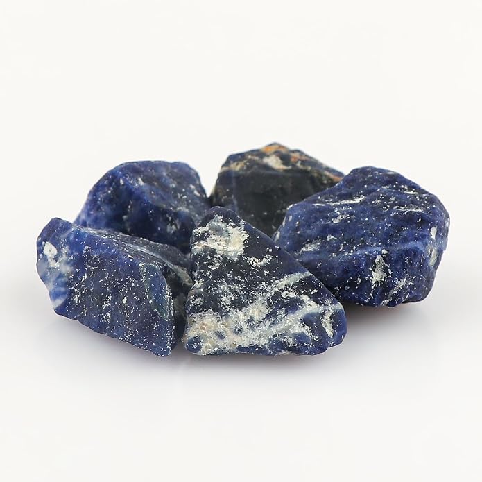 5pcs, Wholesale Raw Natural Gemstones and Crystals, Assorted Rough Stones, Bulk Loose Rock Supplies, DIY Crafts-Jewelry Making, Wire Wrapping, Gem Collection